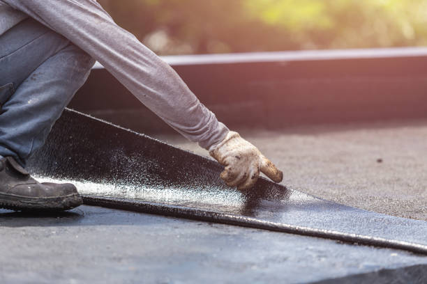 Professional Crawl Space Encapsulation technician working in Odon, IN